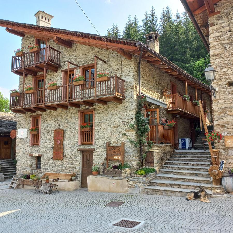 Albergo Diffuso La Marmu Osteria Della Croce Bianca Marmora Ngoại thất bức ảnh